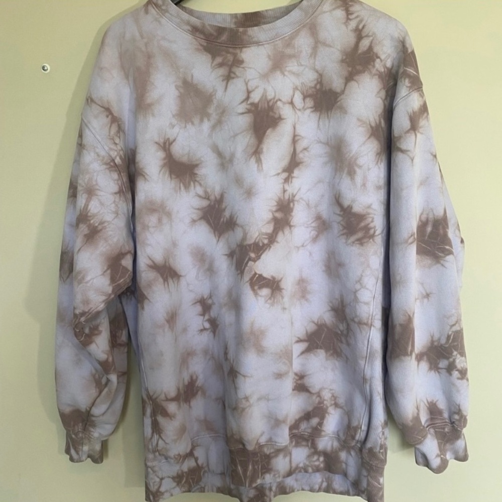 TNA Tie Dye Sweatshirt Size 2 (Medium)
